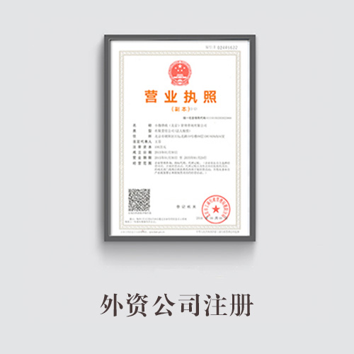 外資公司注冊