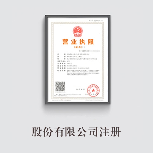 股份有限公司注冊(cè)